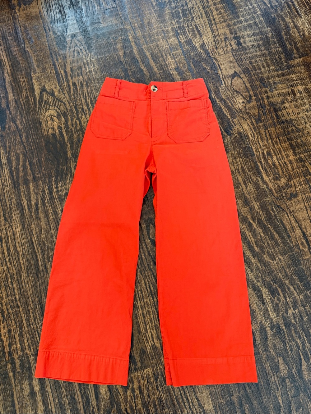 Maeve The Colette Wide-Leg Cropped Pants